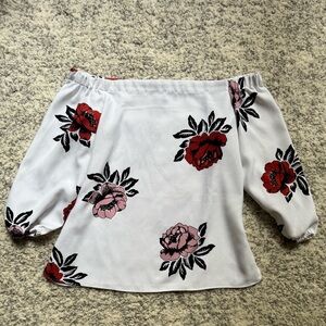 Ann Taylor off the shoulder blouse